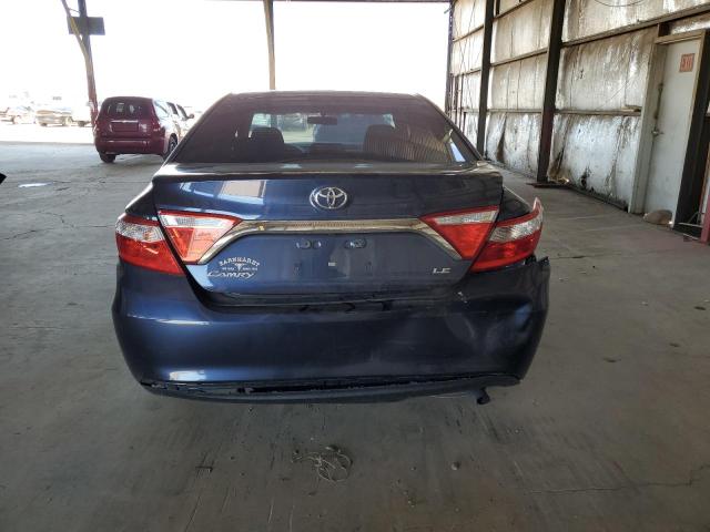 4T4BF1FK8GR547995 - 2016 TOYOTA CAMRY LE BLUE photo 6