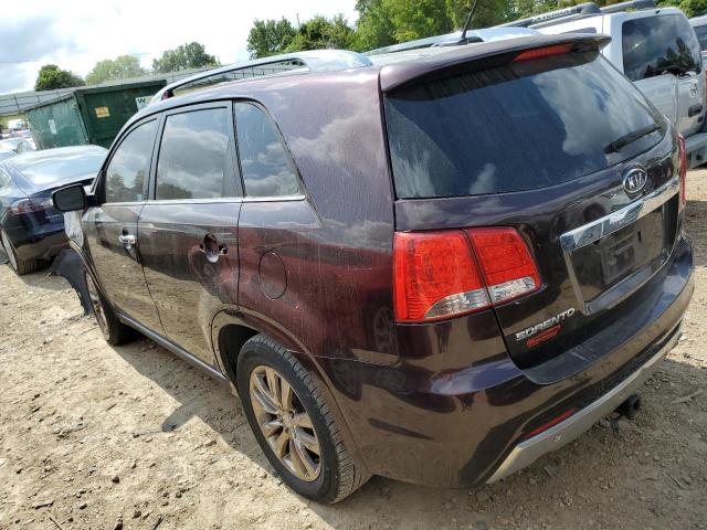 5XYKW4A24BG149829 - 2011 KIA SORENTO SX BURGUNDY photo 2