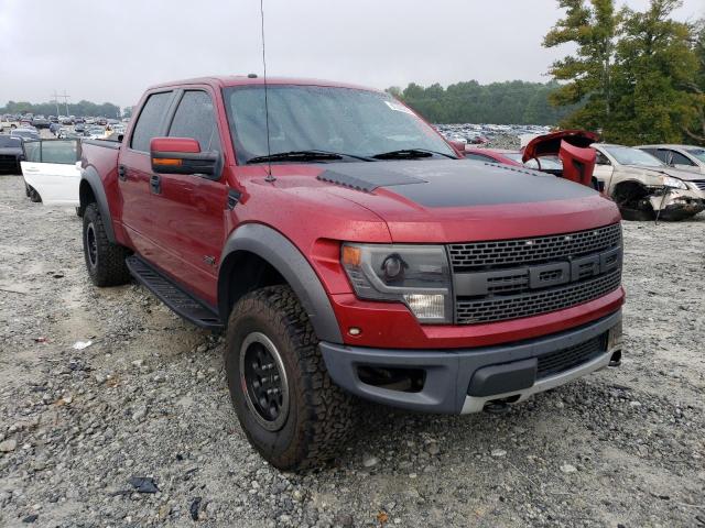 1FTFW1R67EFC40284 - 2014 FORD F150 SVT RAPTOR MAROON photo 4