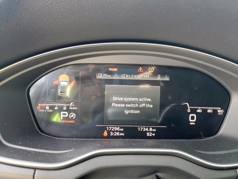 WA1C4AFY8N2087365 - 2022 AUDI SQ5 PRESTIGE CHARCOAL photo 9