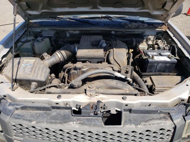 1GCCS13E788120346 - 2008 CHEVROLET COLORADO SILVER photo 11