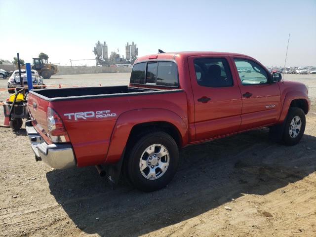 3TMLU4EN0EM157920 - 2014 TOYOTA TACOMA DOUBLE CAB RED photo 3