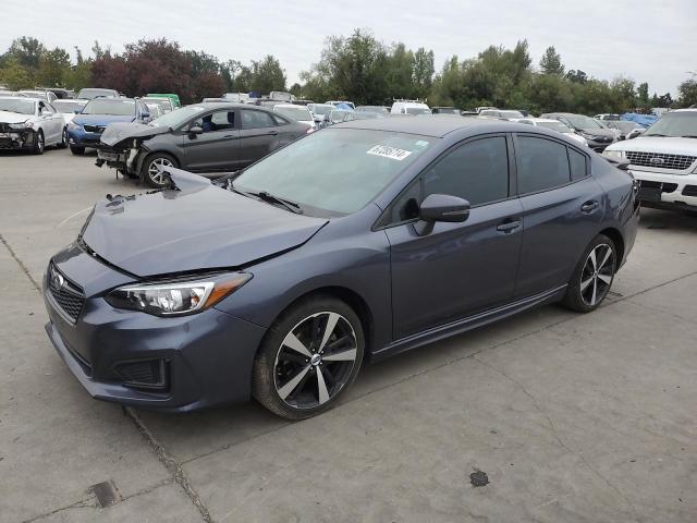 4S3GKAK6XH3625967 - 2017 SUBARU IMPREZA SPORT GRAY photo 1