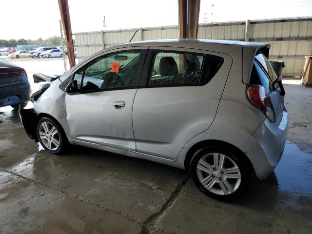 KL8CD6S9XDC621579 - 2013 CHEVROLET SPARK 1LT SILVER photo 2