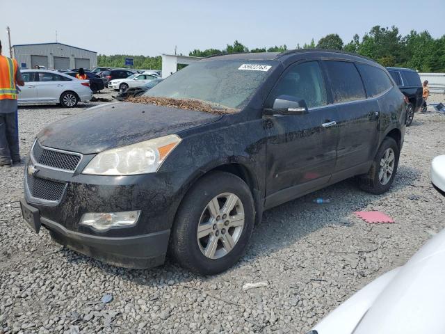 1GNLRFED2AS147225 - 2010 CHEVROLET TRAVERSE LT BLACK photo 1