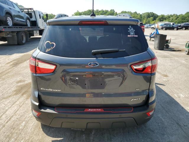 MAJ6S3GL4LC392429 - 2020 FORD ECOSPORT SE GRAY photo 6