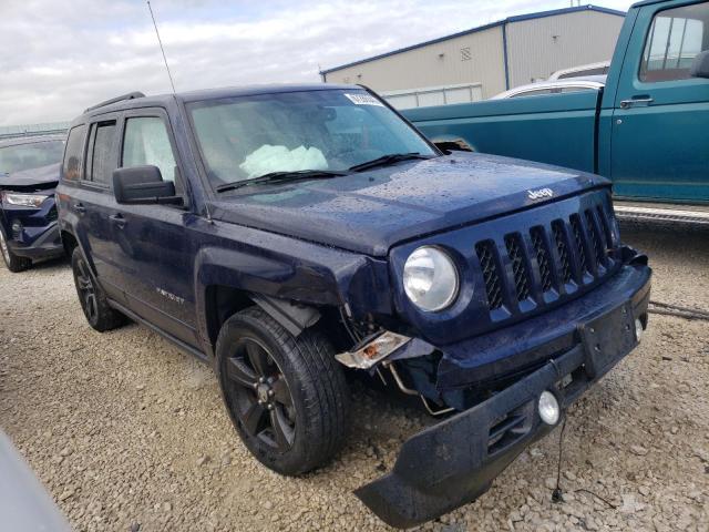 1C4NJPFAXGD743165 - 2016 JEEP PATRIOT LATITUDE BLUE photo 4