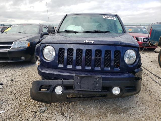 1C4NJPFAXGD743165 - 2016 JEEP PATRIOT LATITUDE BLUE photo 5