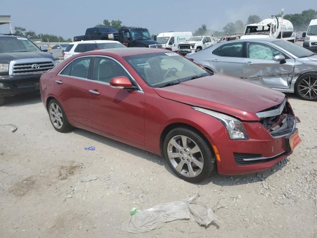 1G6AB5RX4G0197294 - 2016 CADILLAC ATS LUXURY RED photo 4