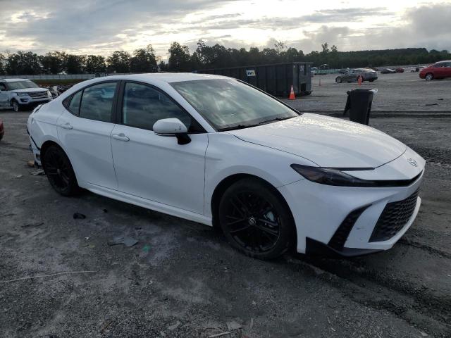 4T1DAACK5SU511230 - 2025 TOYOTA CAMRY XSE WHITE photo 4