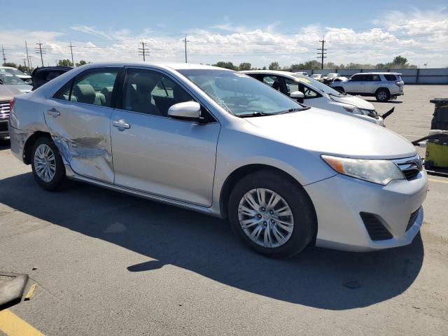 4T4BF1FK7DR304397 - 2013 TOYOTA CAMRY L SILVER photo 4