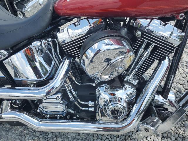 1HD1JBB104Y087813 - 2004 HARLEY-DAVIDSON FXSTDI RED photo 7