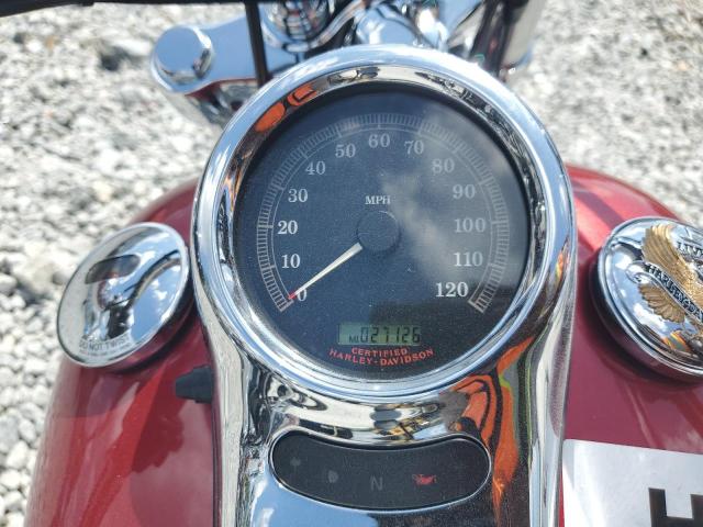 1HD1JBB104Y087813 - 2004 HARLEY-DAVIDSON FXSTDI RED photo 8