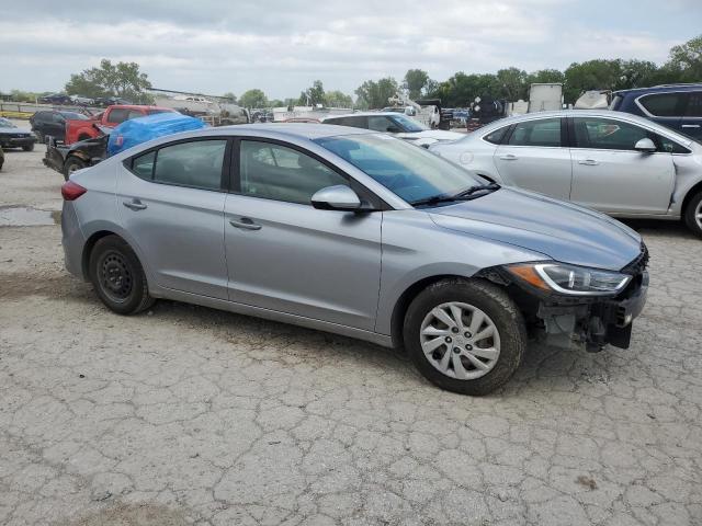 5NPD74LF1HH200372 - 2017 HYUNDAI ELANTRA SE GRAY photo 4