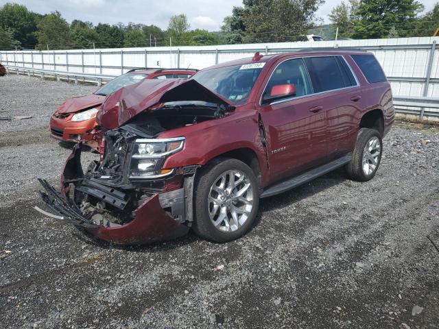 1GNSKAKC7KR111148 - 2019 CHEVROLET TAHOE K1500 LS BURGUNDY photo 1