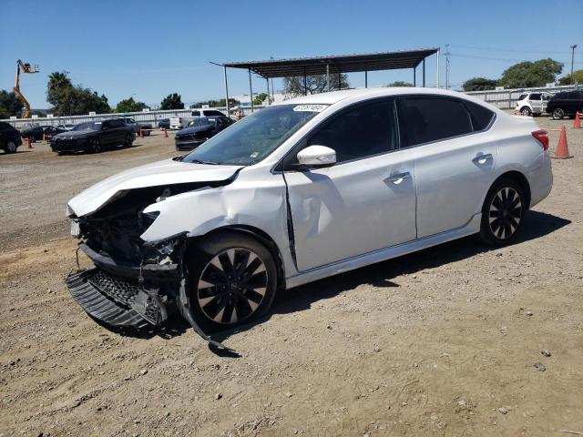 3N1AB7AP4KY228551 - 2019 NISSAN SENTRA S WHITE photo 1