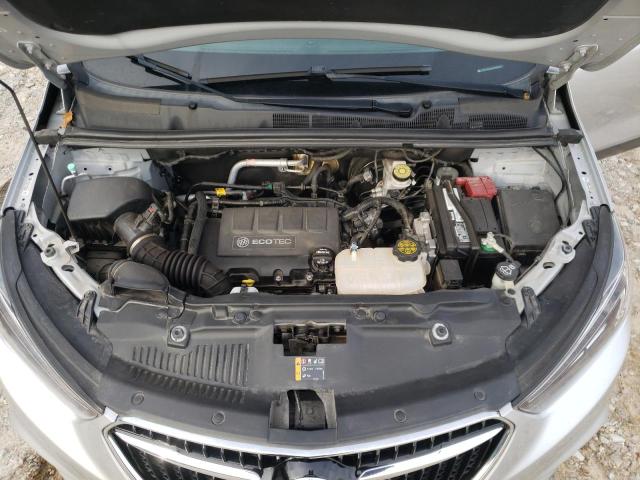 KL4CJGSB4JB553543 - 2018 BUICK ENCORE ESSENCE SILVER photo 12