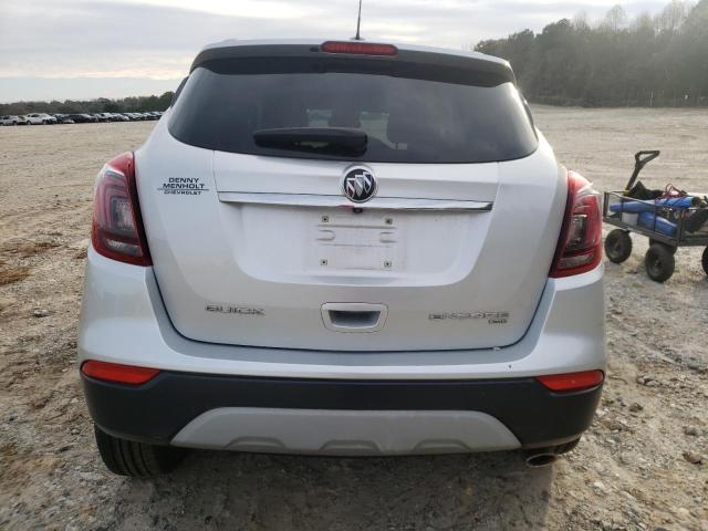 KL4CJGSB4JB553543 - 2018 BUICK ENCORE ESSENCE SILVER photo 6