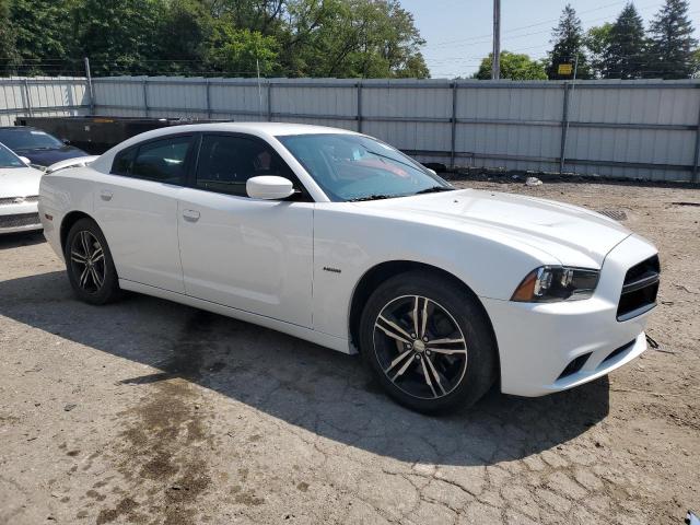 2C3CDXDT5EH360760 - 2014 DODGE CHARGER R/T WHITE photo 4