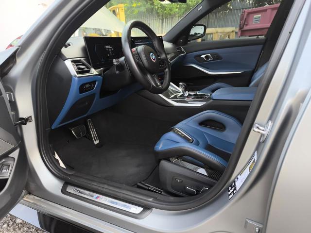 WBS43AY00RFS31132 - 2024 BMW M3 COMPETITION GRAY photo 7