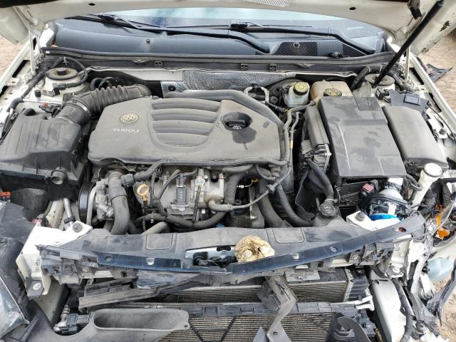 2G4GV5GV8C9213671 - 2012 BUICK REGAL GS WHITE photo 11