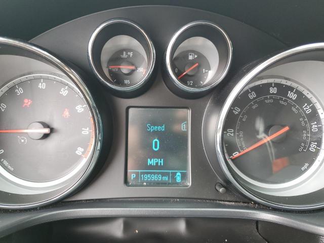 2G4GV5GV8C9213671 - 2012 BUICK REGAL GS WHITE photo 9