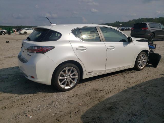 JTHKD5BH0C2113452 - 2012 LEXUS CT 200 WHITE photo 3