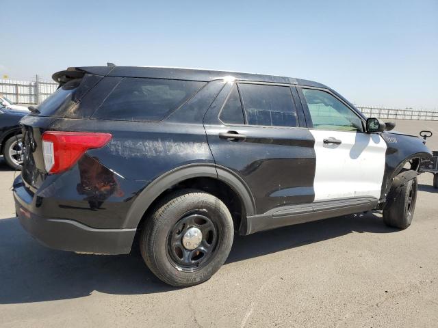 1FM5K8AB7LGC01996 - 2020 FORD EXPLORER POLICE INTERCEPTOR 双色 照片 3