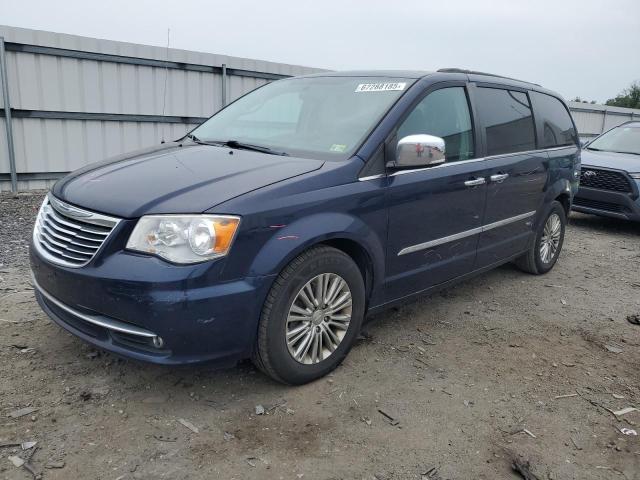 2C4RC1CG6ER234296 - 2014 CHRYSLER TOWN & COU TOURING L BLUE photo 1