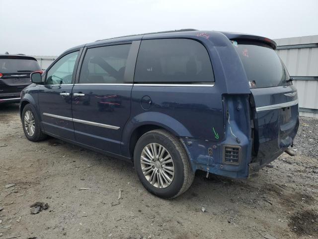 2C4RC1CG6ER234296 - 2014 CHRYSLER TOWN & COU TOURING L BLUE photo 2
