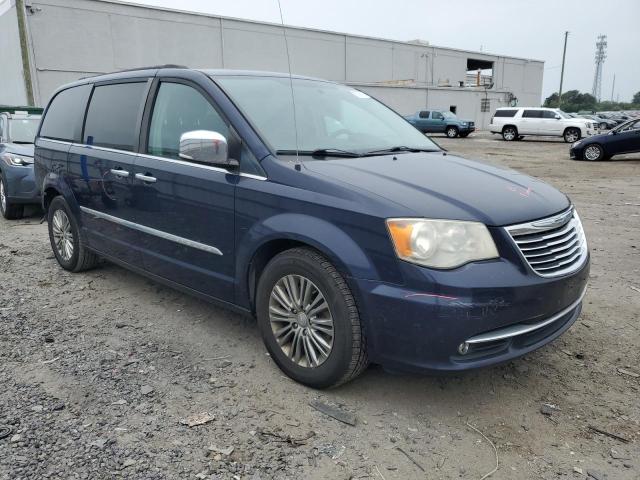 2C4RC1CG6ER234296 - 2014 CHRYSLER TOWN & COU TOURING L BLUE photo 4