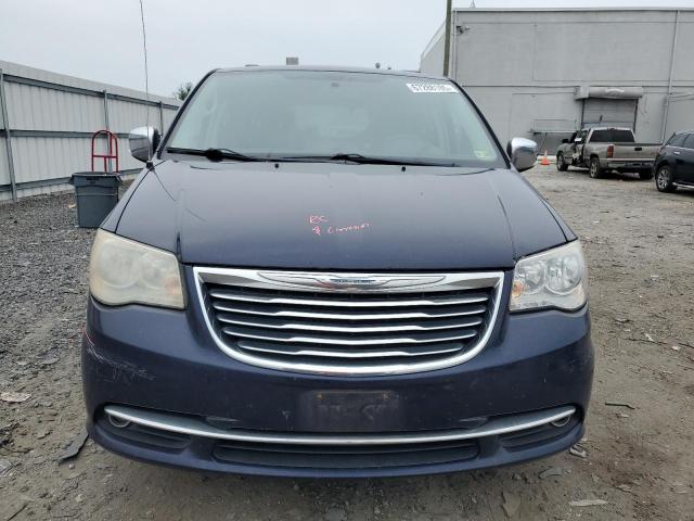 2C4RC1CG6ER234296 - 2014 CHRYSLER TOWN & COU TOURING L BLUE photo 5