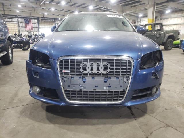 WAUDF78E98A002387 - 2008 AUDI A4 2.0T QUATTRO BLUE photo 9