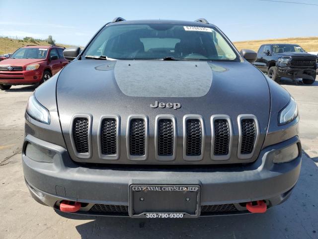 1C4PJMBS8FW551476 - 2015 JEEP CHEROKEE TRAILHAWK GRAY photo 5