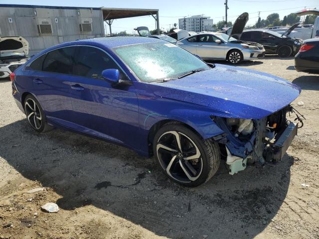1HGCV2F35KA012011 - 2019 HONDA ACCORD SPORT أزرق صورة 4