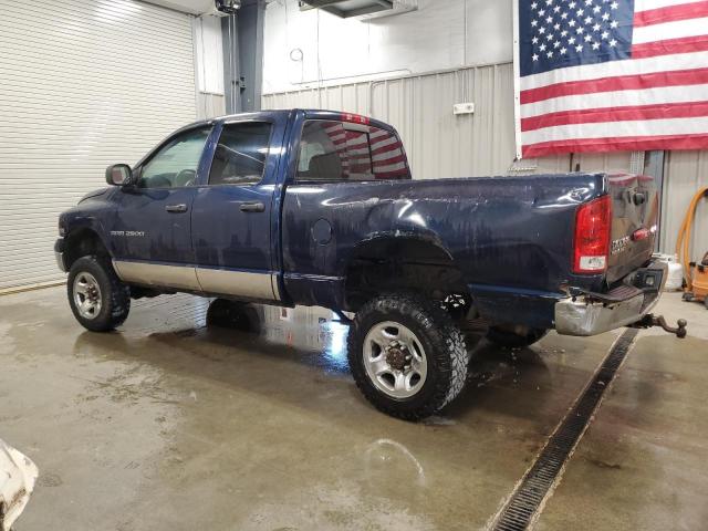 3D7KU28DX3G731122 - 2003 DODGE RAM 2500 ST Blau Foto 2