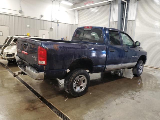 3D7KU28DX3G731122 - 2003 DODGE RAM 2500 ST Blau Foto 3