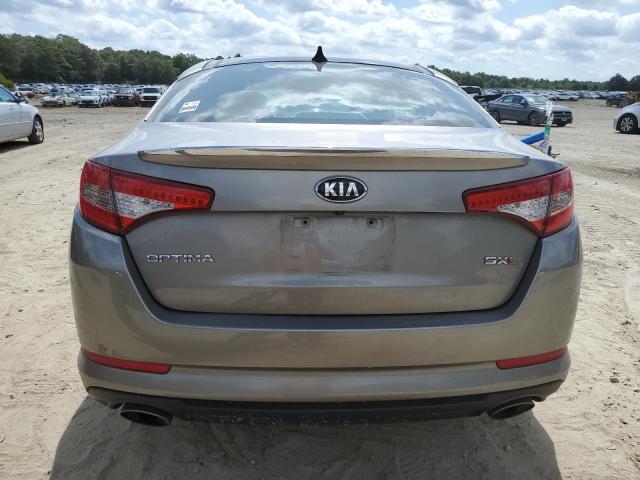 5XXGR4A60DG097672 - 2013 KIA OPTIMA SX ნაცრისფერი ფოტო 6