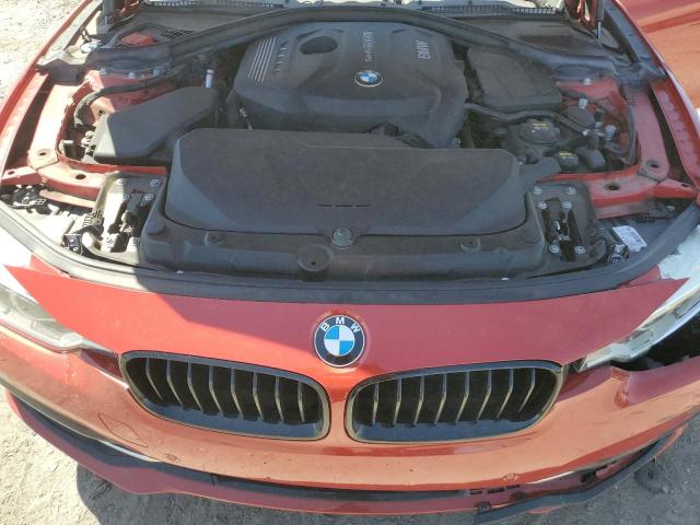 WBA8B9C52JEE81513 - 2018 BMW 330 I RED photo 11