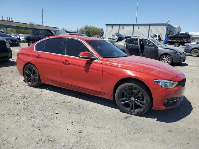 WBA8B9C52JEE81513 - 2018 BMW 330 I RED photo 4