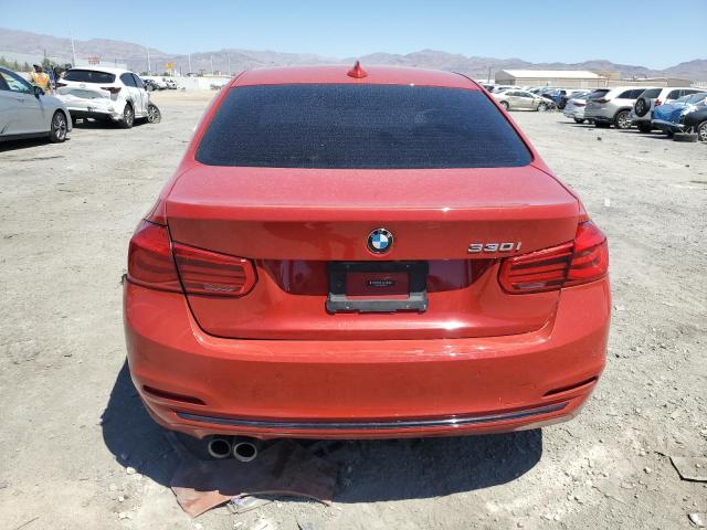 WBA8B9C52JEE81513 - 2018 BMW 330 I RED photo 6