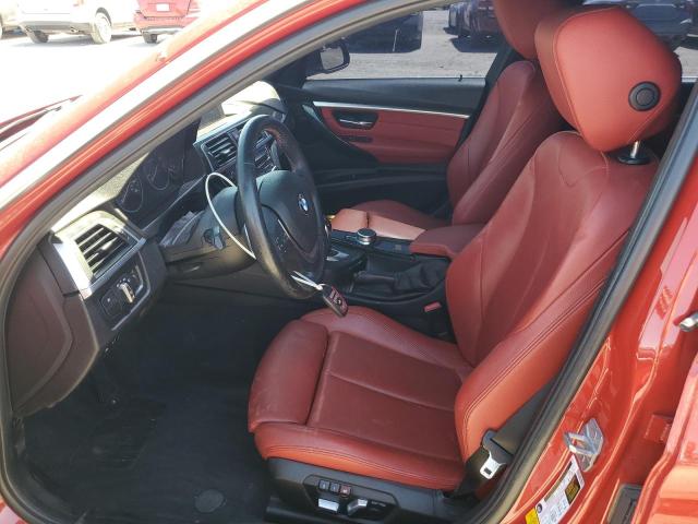 WBA8B9C52JEE81513 - 2018 BMW 330 I RED photo 7