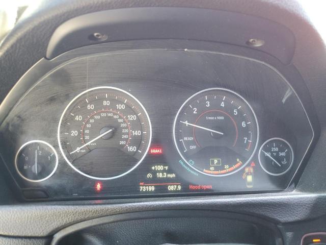 WBA8B9C52JEE81513 - 2018 BMW 330 I RED photo 9