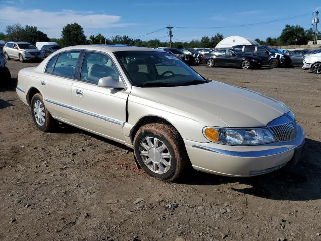 1LNHM97V42Y694365 - 2002 LINCOLN CONTINENTA BEIGE photo 4