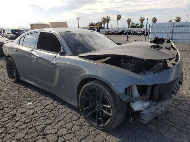 2C3CDXGJ4HH577926 - 2017 DODGE CHARGER R/T 392 GRAY photo 4