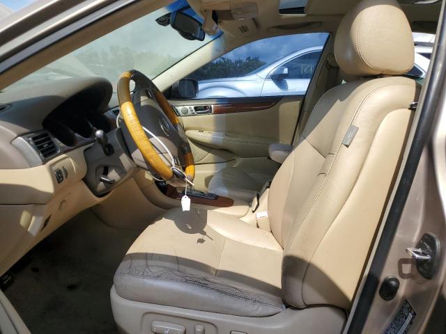 JTHBA30G865153904 - 2006 LEXUS ES 330 GOLD photo 7