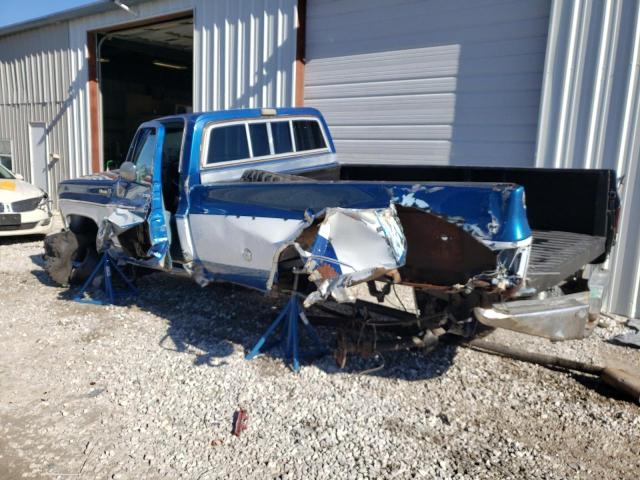 CKR148S210477 - 1978 CHEVROLET C10 PICKUP BLUE photo 2