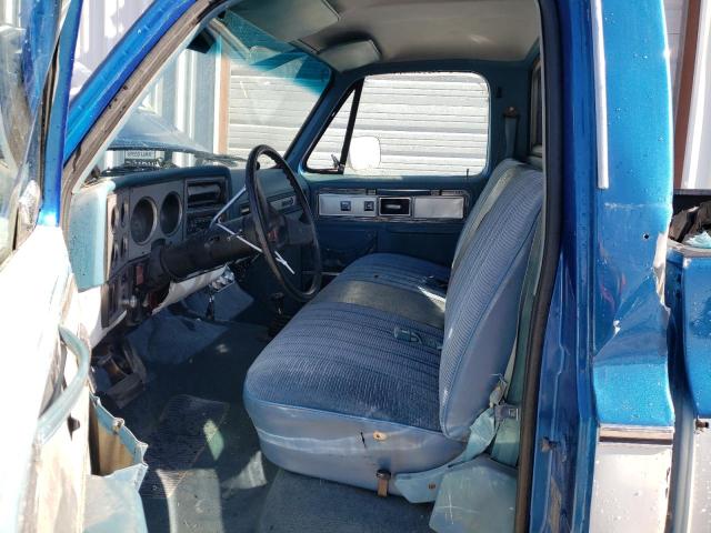 CKR148S210477 - 1978 CHEVROLET C10 PICKUP BLUE photo 7