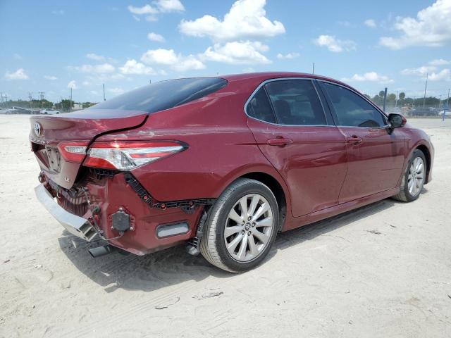 4T1B11HK0JU522523 - 2018 TOYOTA CAMRY LE L BURGUNDY photo 3