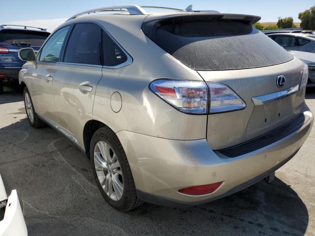 JTJBC1BA7C2431355 - 2012 LEXUS RX 450 BEIGE photo 2